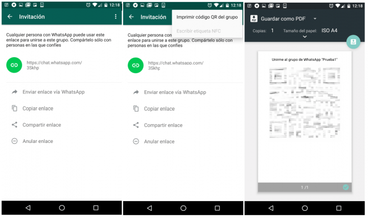 Imagen - WhatsApp 2.16.281 ya permite invitar a grupos mediante enlaces