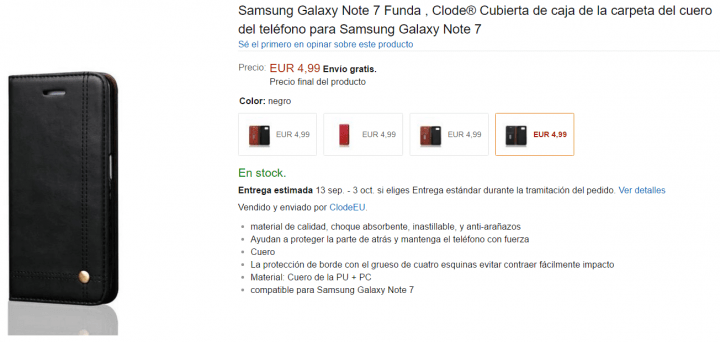 Imagen - 7 fundas para el Samsung Galaxy Note 7