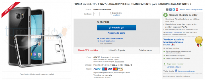 Imagen - 7 fundas para el Samsung Galaxy Note 7