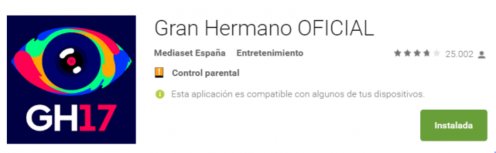 Imagen - Cuidado con la falsa app de Gran Hermano 17
