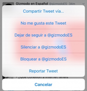 Imagen - Twitter permite indicar que no nos gusta un tweet para mejorar nuestro timeline