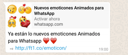 Imagen - Cuidado con los nuevos emoticonos animados para WhatsApp