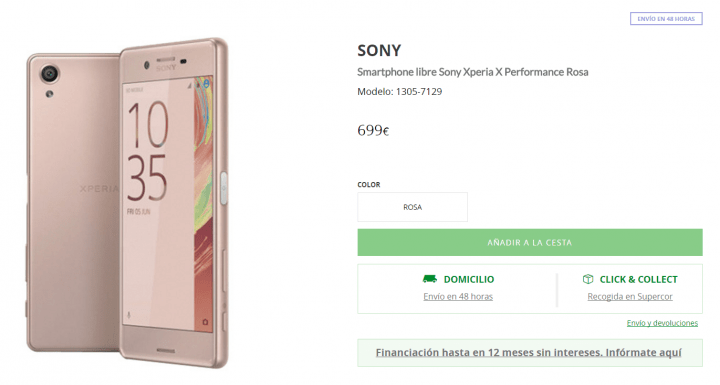 Imagen - D&oacute;nde comprar el Sony Xperia X Performance