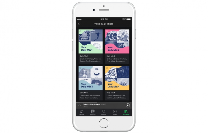 Imagen - Daily Mix, las nuevas listas con sugerencias de Spotify