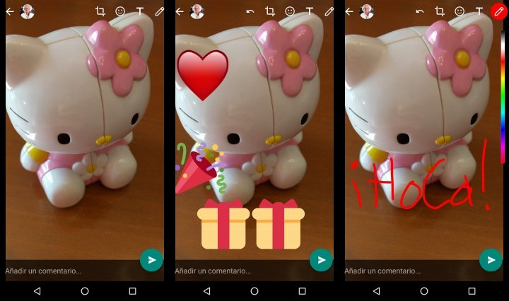 Imagen - Cómo añadir stickers o dibujar en WhatsApp