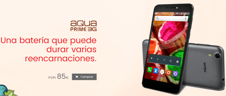 Imagen - Intex Aqua Prime 3G, Aqua Shine 4G y Aqua S9 Pro llegan a Espa&ntilde;a