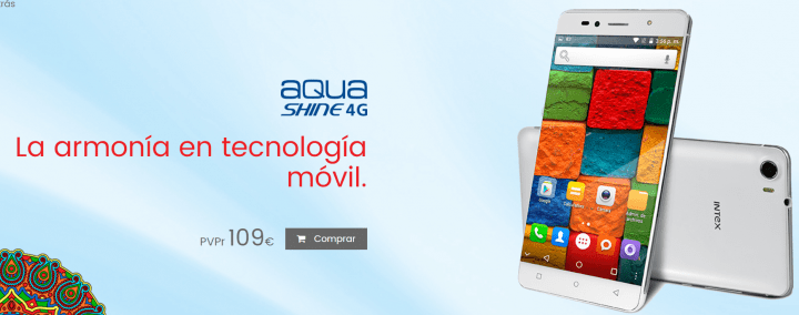 Imagen - Intex Aqua Prime 3G, Aqua Shine 4G y Aqua S9 Pro llegan a Espa&ntilde;a