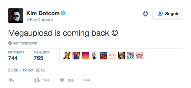 Imagen - Kit Dotcom anuncia la ansiada vuelta de Megaupload