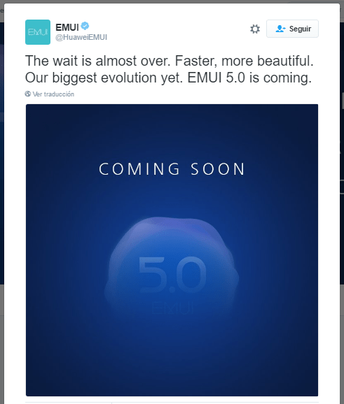 Imagen - Huawei presentará EMUI 5.0 muy pronto
