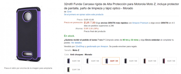 Imagen - 5 fundas para el Moto Z