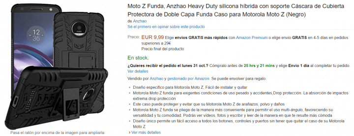 Imagen - 5 fundas para el Moto Z