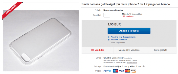 Imagen - 5 fundas para el iPhone 7 por menos de 10 euros