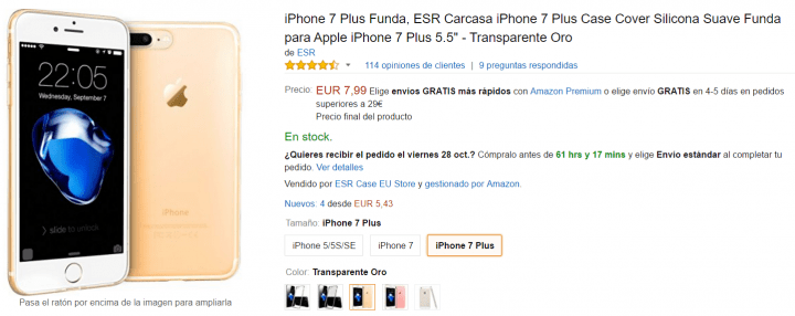Imagen - 5 fundas para el iPhone 7 Plus