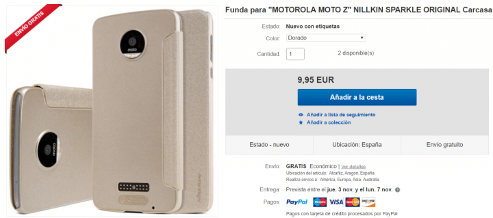 Imagen - 5 fundas para el Moto Z