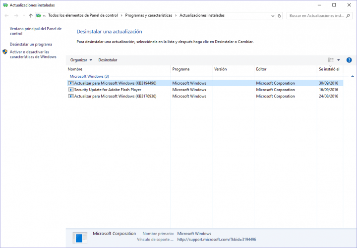 Imagen - La actualizaci&oacute;n KB3194496 para Windows 10 no se instala correctamente