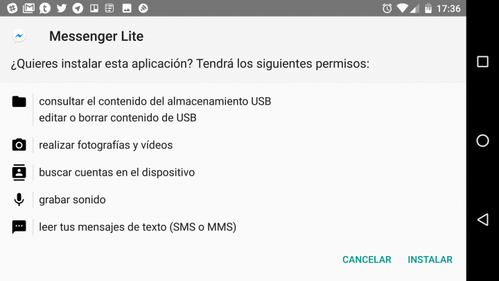 Imagen - Descarga Facebook Messenger Lite, una versión más ligera del chat