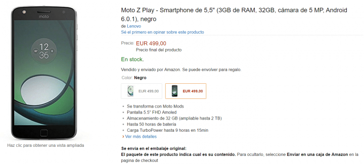 Imagen - D&oacute;nde comprar el Moto Z Play