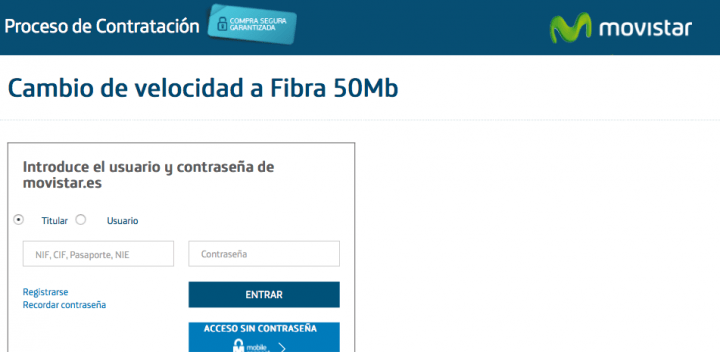Imagen - C&oacute;mo pedir el aumento a 50 megas gratis en Movistar
