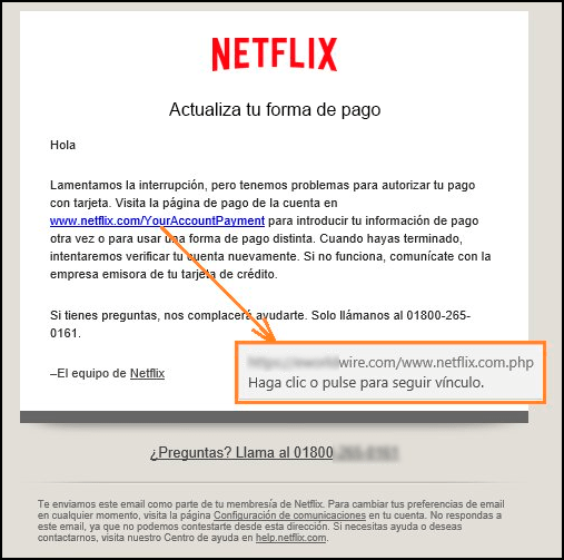 Imagen - Cuidado con el falso correo de Netflix