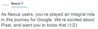 Imagen - Los Nexus ya no están disponibles en Google Play