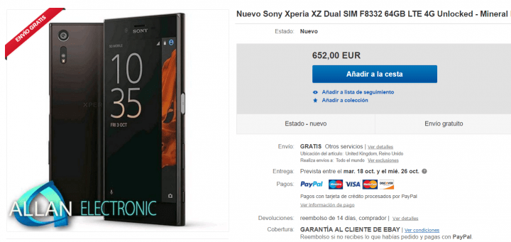Imagen - D&oacute;nde comprar el Sony Xperia XZ
