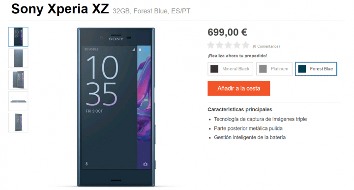 Imagen - D&oacute;nde comprar el Sony Xperia XZ