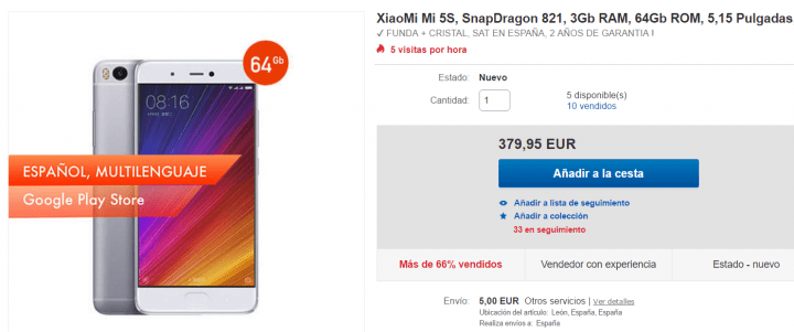 Imagen - D&oacute;nde comprar el Xiaomi Mi5S