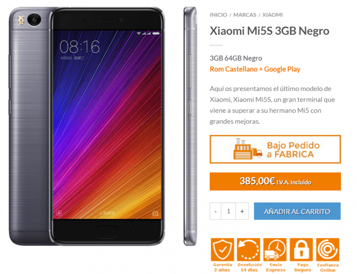 Imagen - D&oacute;nde comprar el Xiaomi Mi5S