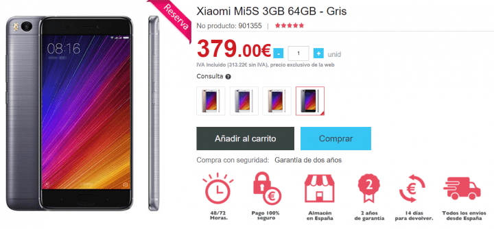 Imagen - D&oacute;nde comprar el Xiaomi Mi5S