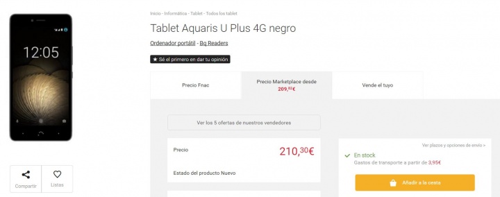 Imagen - Dónde comprar el bq Aquaris U Plus