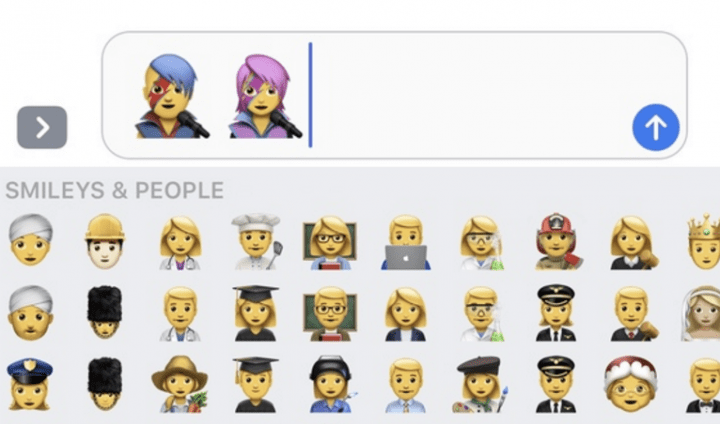 Imagen - David Bowie tiene un emoji en iOS 10.2