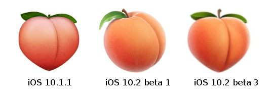 Imagen - Apple mantendrá el diseño &quot;sugerente&quot; del emoji del melocotón