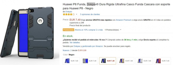 Imagen - 5 fundas para el Huawei P8