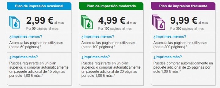 Imagen - Probamos HP Instant Ink, el servicio de reposición de tinta con el que pagamos por página