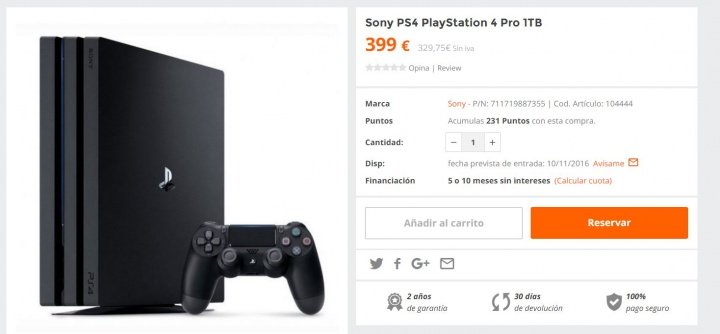 Imagen - 7 tiendas dónde comprar la PlayStation 4 Pro