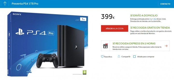 Imagen - 7 tiendas dónde comprar la PlayStation 4 Pro
