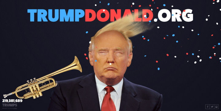 Imagen - TrumpDonald, el minijuego del nuevo presidente de EE.UU.