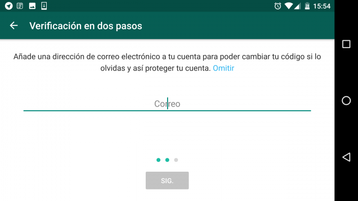 Imagen - Cómo activar la verificación en dos pasos en WhatsApp