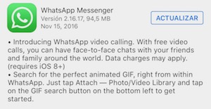 Imagen - ¿Por qué no tengo las vídeollamadas en WhatsApp?
