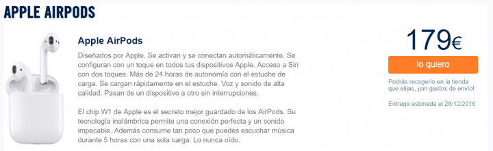 Imagen - Dónde comprar los AirPods