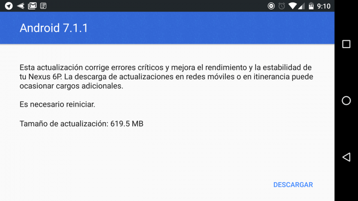 Imagen - Android 7.1.1 Nougat ya está disponible para Google Pixel y dispositivos Nexus