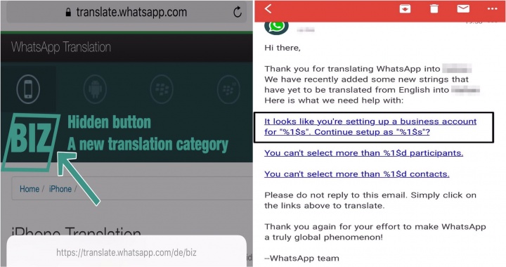 Imagen - WhatsApp lanzar&iacute;a una nueva app llamada BIZ