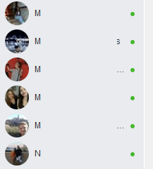 Imagen - Facebook muestra las fotos de perfil en círculos en el chat