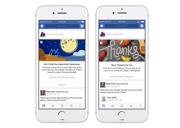 Imagen - Facebook nos informará de eventos importantes al estilo de los Doodle de Google