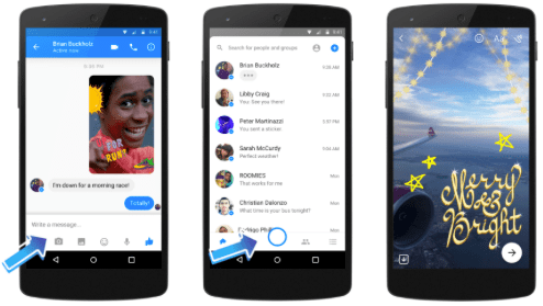 Imagen - Facebook Messenger mejora su c&aacute;mara con m&aacute;scaras, efectos 3D y filtros