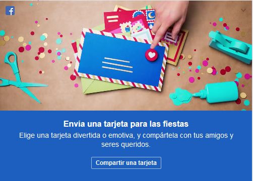 Imagen - Crea tu tarjeta de felicitaci&oacute;n de Navidad en Facebook
