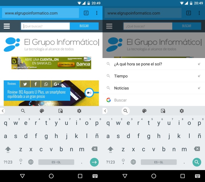 Imagen - Descarga Gboard para Android, el nuevo teclado de Google con buscador integrado