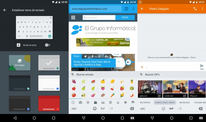 Imagen - Descarga Gboard para Android, el nuevo teclado de Google con buscador integrado