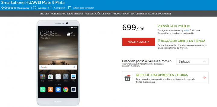 Imagen - D&oacute;nde comprar el Huawei Mate 9