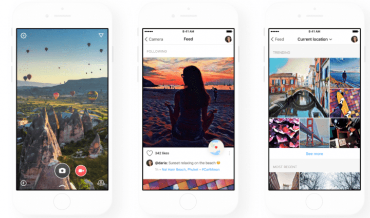 Imagen - Prisma ya muestra las fotos de los usuarios cercanos